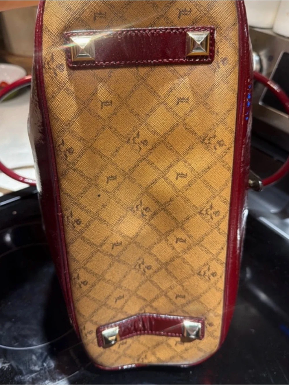 L.A.M.B. Montego bowler bag
